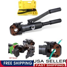 Hydraulic Cable Cutter Wire Rope Scissors 4-20mm Metal Steel Wire Cutting Tools