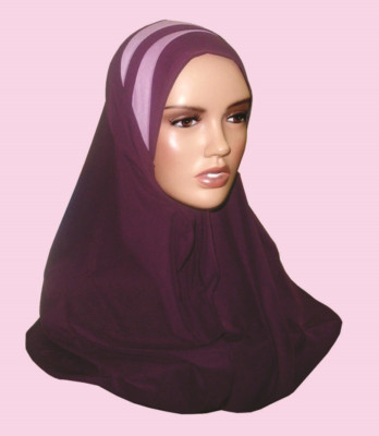 Instant Fancy Lycra Hijab Schal Islamisch Türkisch Qualität 1 Stück