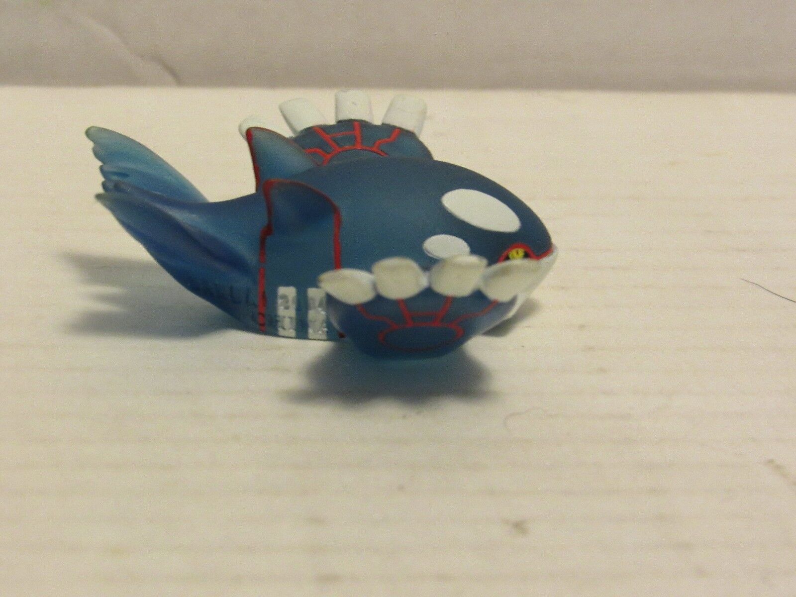 2004 Pokemon Finger Puppet Clear Kyogre Figure Catch Them All 