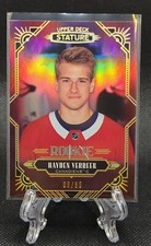 2020-21 Upper Deck Stature Rookies Red /85 Hayden Verbeek #200 Rookie RC