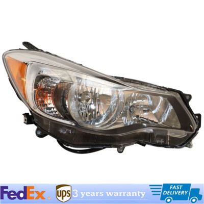 For 2012 2013 2014 Subaru Impreza 4-Door Halogen Headlight Lamp Left Driver Side