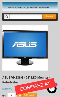 ASUS VH238 VH238H 23