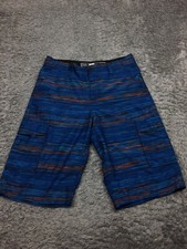 Ocean Current Swim Trunks Mens Size 32 Blue Cargo Pockets Swim Beach