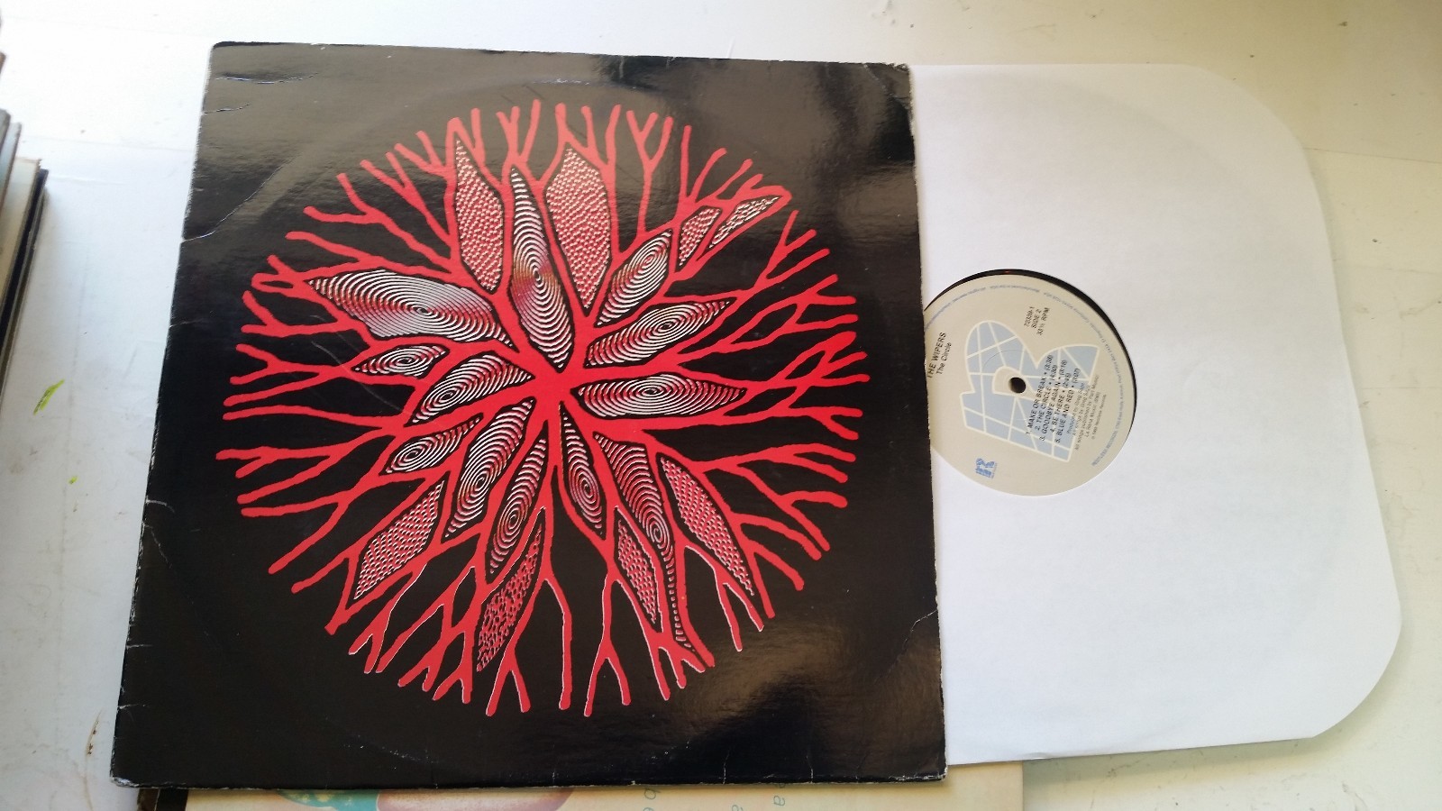 WIPERS The Circle LP greg sage 1988 restless 723391 orig punk vinyl