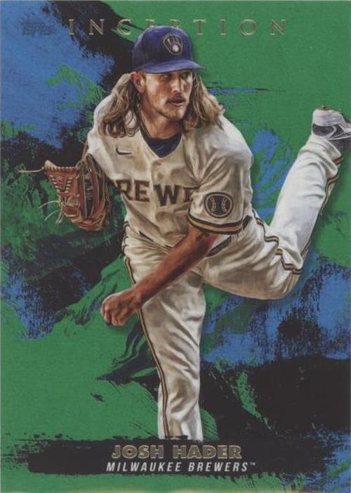 2021 Topps Inception - Josh Hader #28 Green for sale online | eBay