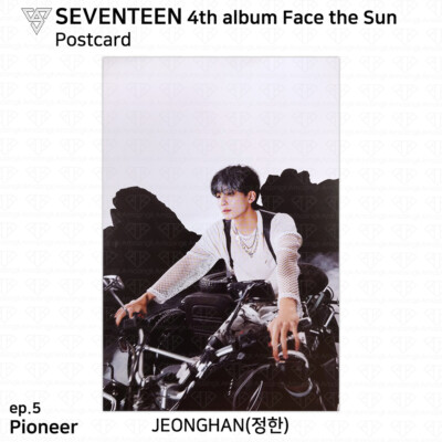 SEVENTEEN 4th Album Face the Sun Official Postcard from ep.1 to ep