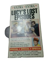 Lucy's Lost Episodes (VHS, 1990) NR I love Lucy, Good time home video 