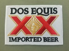 Dos Equis Beer Embroidered Patch.
