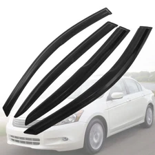 For 2008-2012 8TH Gen Honda Accord Sedan Mugen Style Window Visors Rain Guards