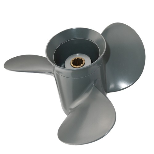 Boat Outboard Propeller 10.25x11 For Honda 4 Stroke 25-30HP 10 Tooth Aluminum - Foto 2 di 7