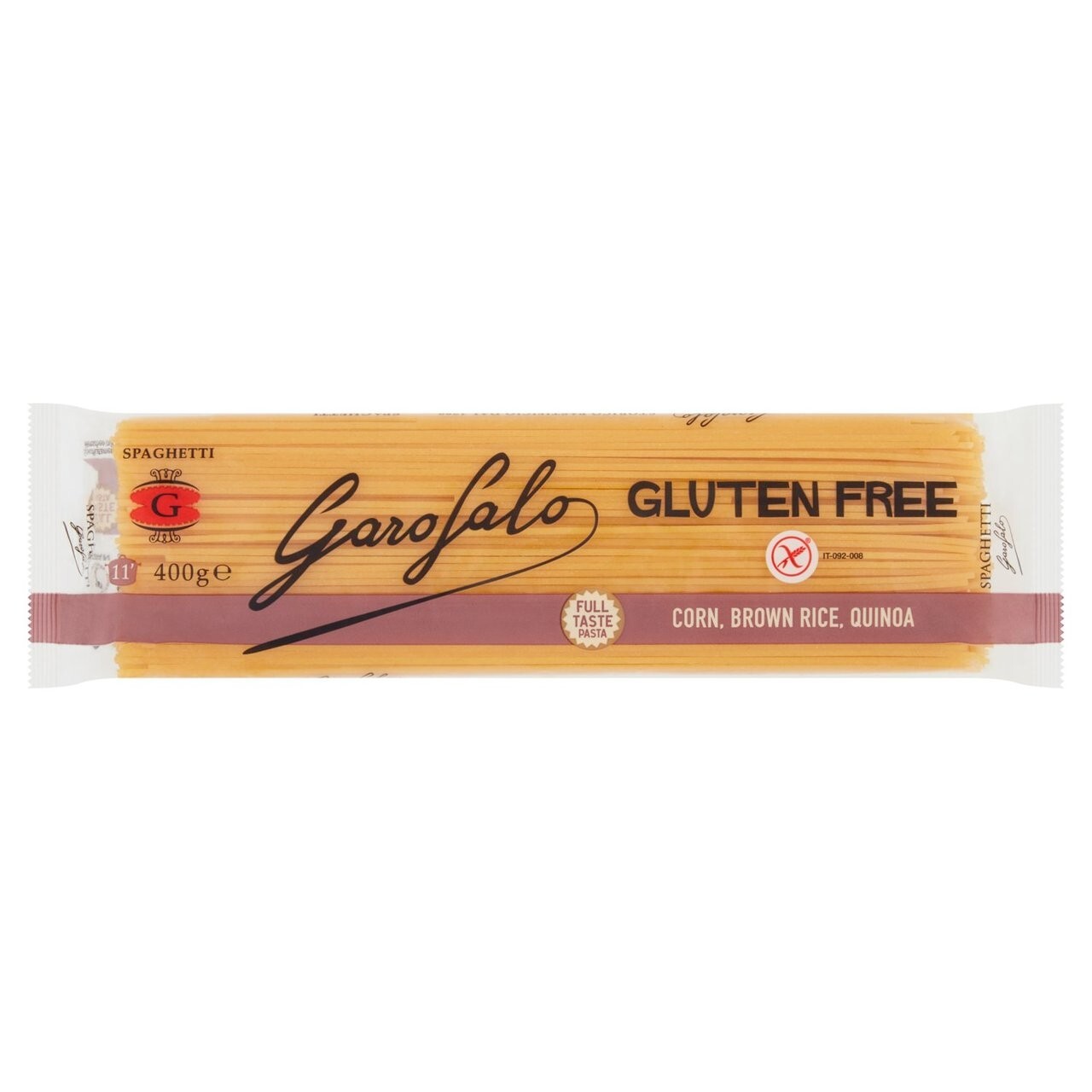 Garofalo Gluten Free Spaghetti Pasta, 400g - 2 PACK
