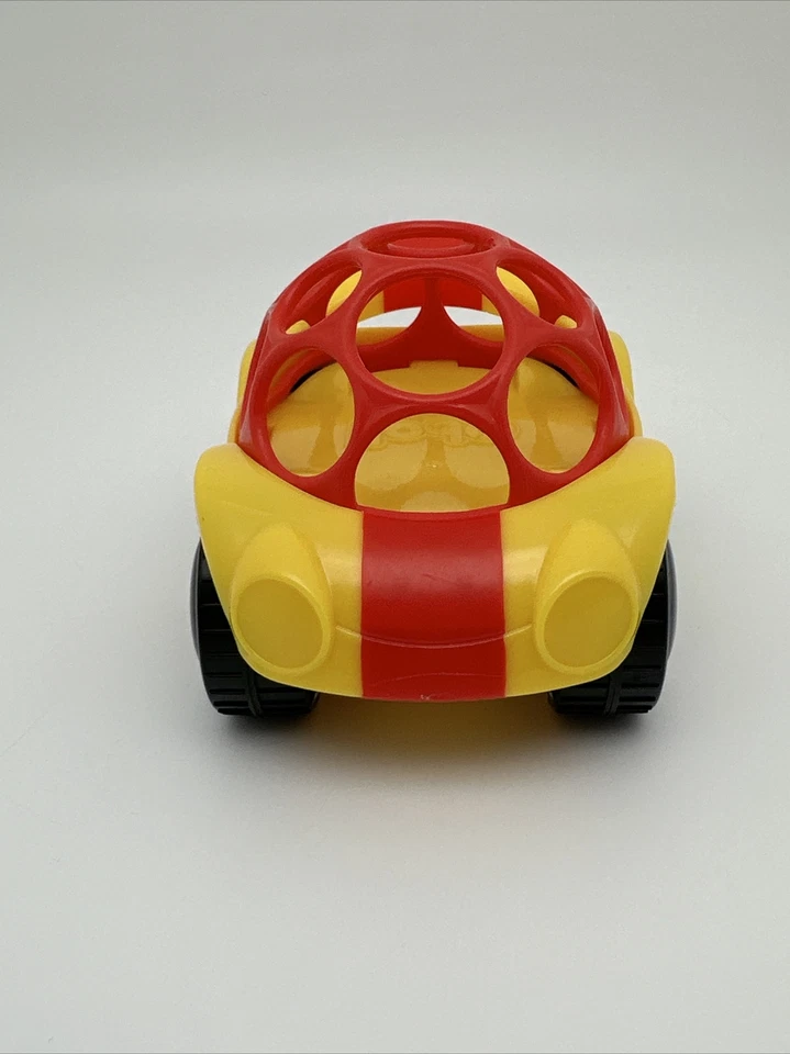 Kids II Inc OBall Rattle and Roll Car Baby Toy Red Yellow Colorful…95 - Image 3 of 4