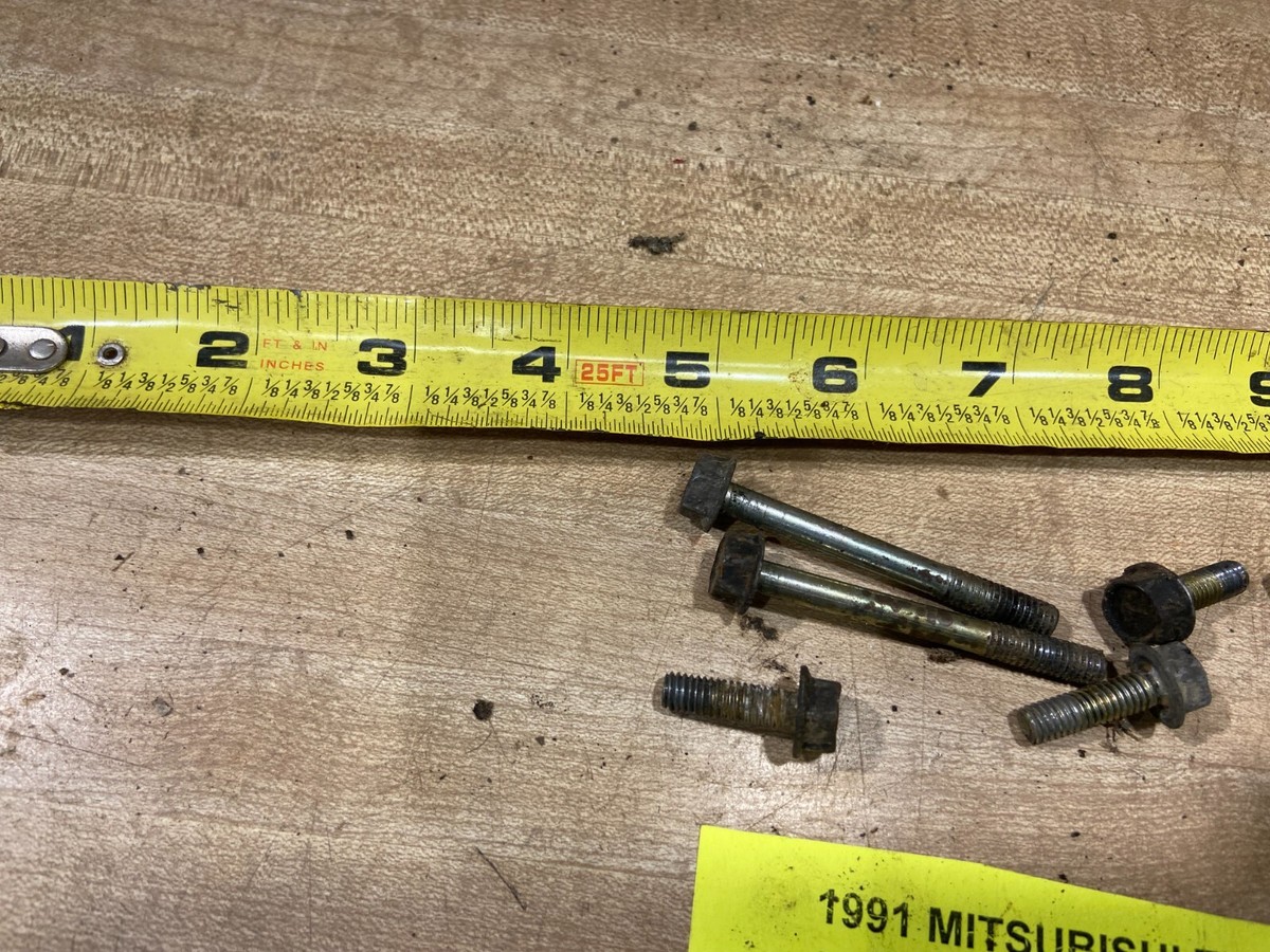 1987-1996 MITSUBISHI MIGHTY MAX 3.0L MAIN TIMING COVER BOLTS