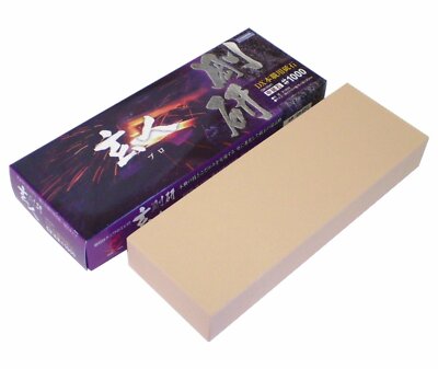 Japanese NANIWA PRO Sharpening Stone Whetstone #1000 Made in Japan QA-0341
