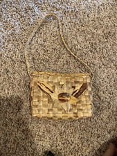 Handmade Dainty Woven Basket Small Purse From Honduras
