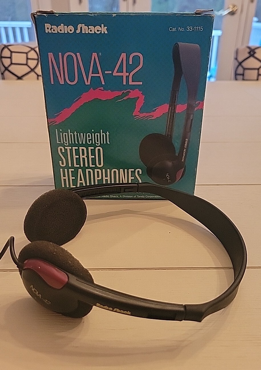 Stereo Headphones Radio Shack Radio Headphones RadioShack