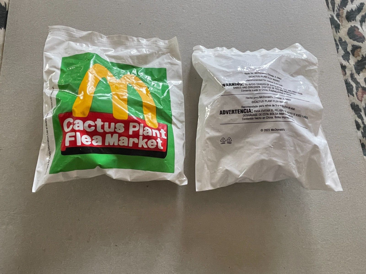 2022 McDonalds HAPPY MEAL Cactus Plant Flea Market GRIMACE