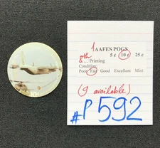AAFES POGS, 8th Series/Printing, 1 POG, 10¢, #P592, FAIR
