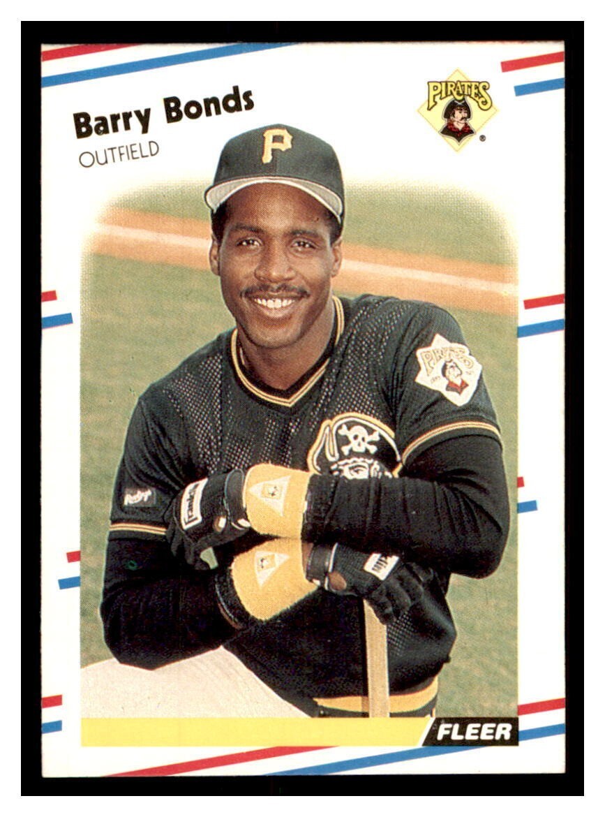Barry Bonds 1988 Fleer #322 Base Price Guide - Sports Card Investor