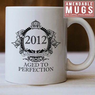 Download 2012 Birthday Gift, Born In 2012 Bday Mug, Aged To ...