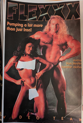 Adult Pin-Up Vintage Poster ''11X17'' Flexxx Jasmine Aloha Dan Steele