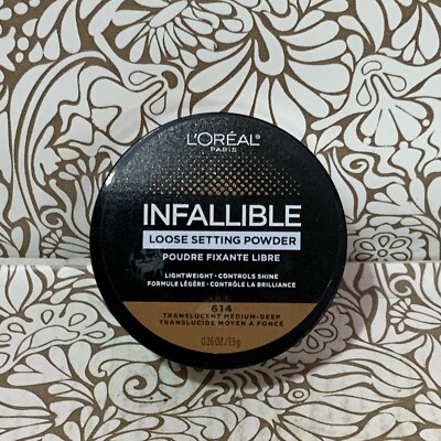   L'Oreal Infallible LOOSE SETTING POWDER 614 Translucent MEDIUM/DEEP