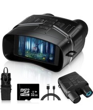 Night Vision Goggles - 4K Night Vision Binoculars for Adults, 3'' Large...