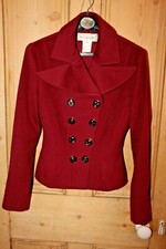 Classic Karl Lagerfeld Ladies Maroon Jacket Size 8-10 /38