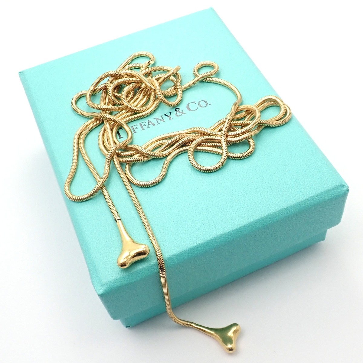 Authentic! Vintage Tiffany & Co 18k Yellow Gold 51