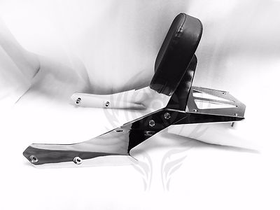 NEW Sissy Bar Backrest with Luggage Rack for Honda VTX 1300C 1800 F C