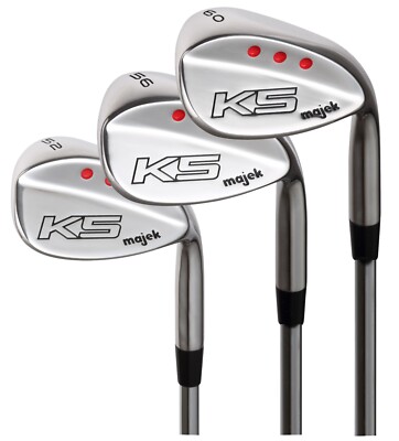 Majek Golf Women's Wedge Set: 52° GW, 56° SW, 60° LW Ladies Flex Steel Shaft