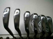 PRGR ID NABLA BLACK TOUR ISSUE 6PC S-FLEX IRONS SET GOLF CLUBS