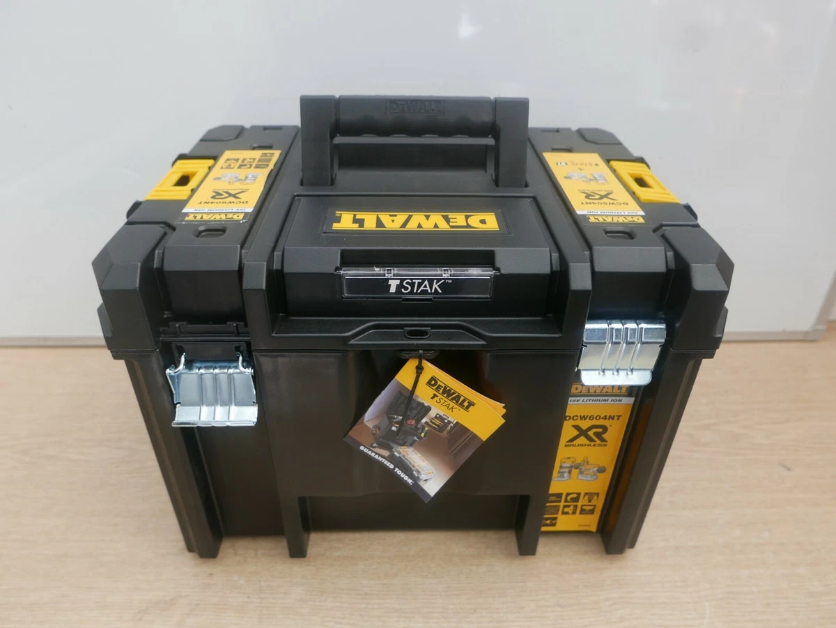 DeWALT deep tstak carrying case with dcw604 router liner