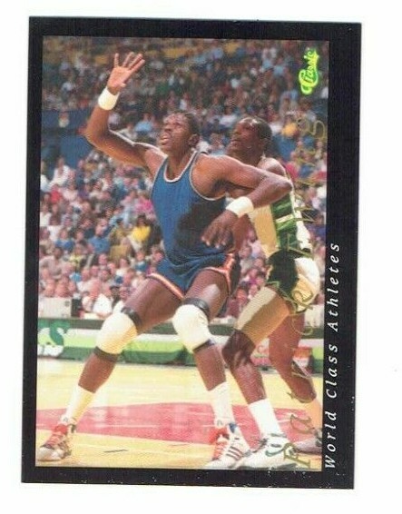 1992 Classic World Class Athletes Basketball Card #51 Patrick Ewing