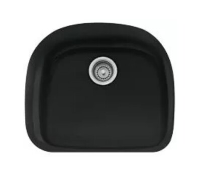 Franke Prestige Series PRK11021MB 21'' Undermount Fireclay Sink Matte Black New