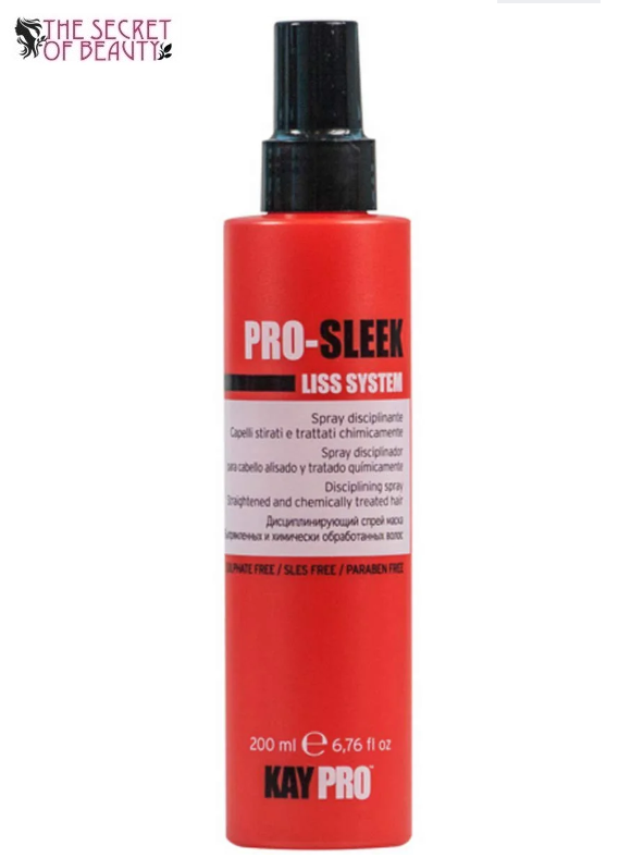 KayPro Pro Sleek Liss System Disciplining Spray  For Straightened Hair 200ml