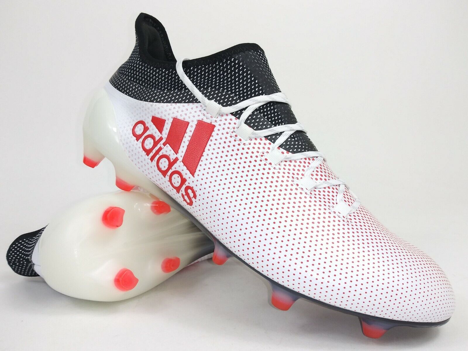 Adidas Mens Rare FG CP9161 White Red Soccer | eBay