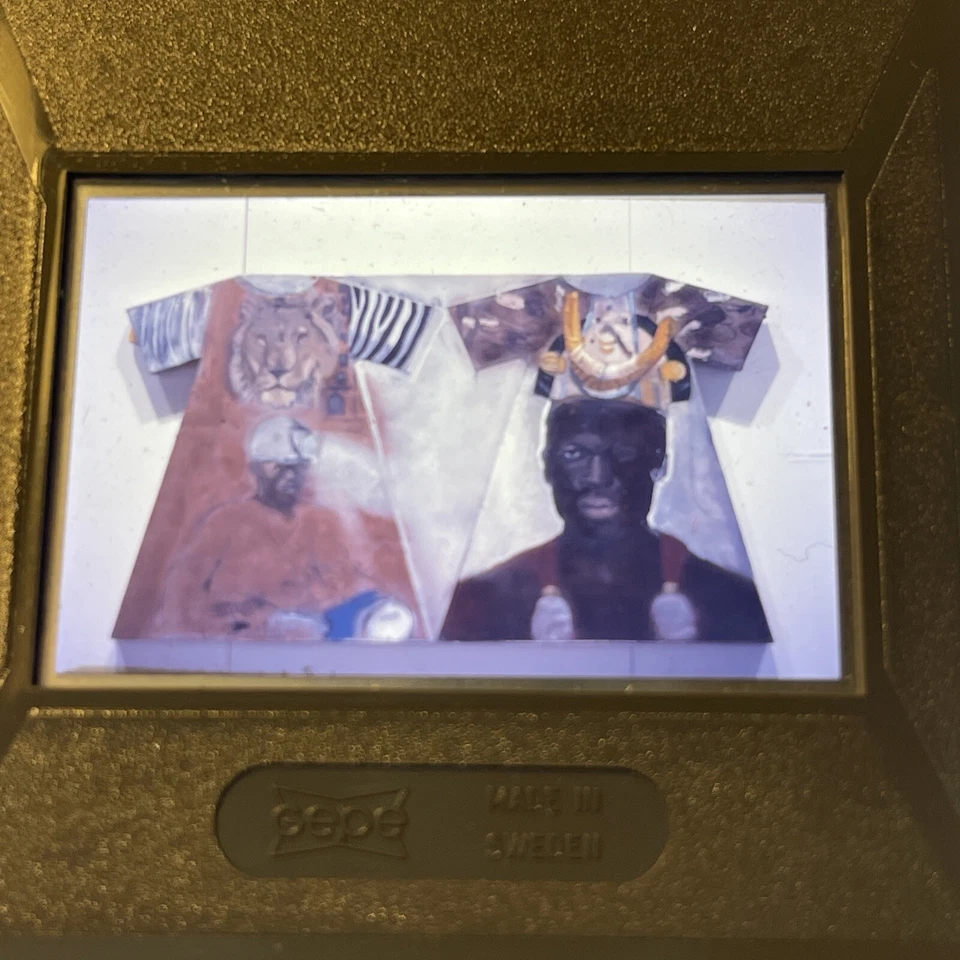 Larry Rivers "Two Waway Dren" 35 mm Diapositiva a color. Pop Art Foto 3 de 3