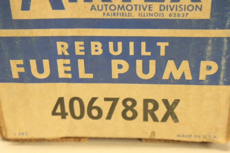 Bomba de combustible reconstruida Pontiac Grand Prix 400 428 V-8 Airtex 40678 Foto 2 de 4