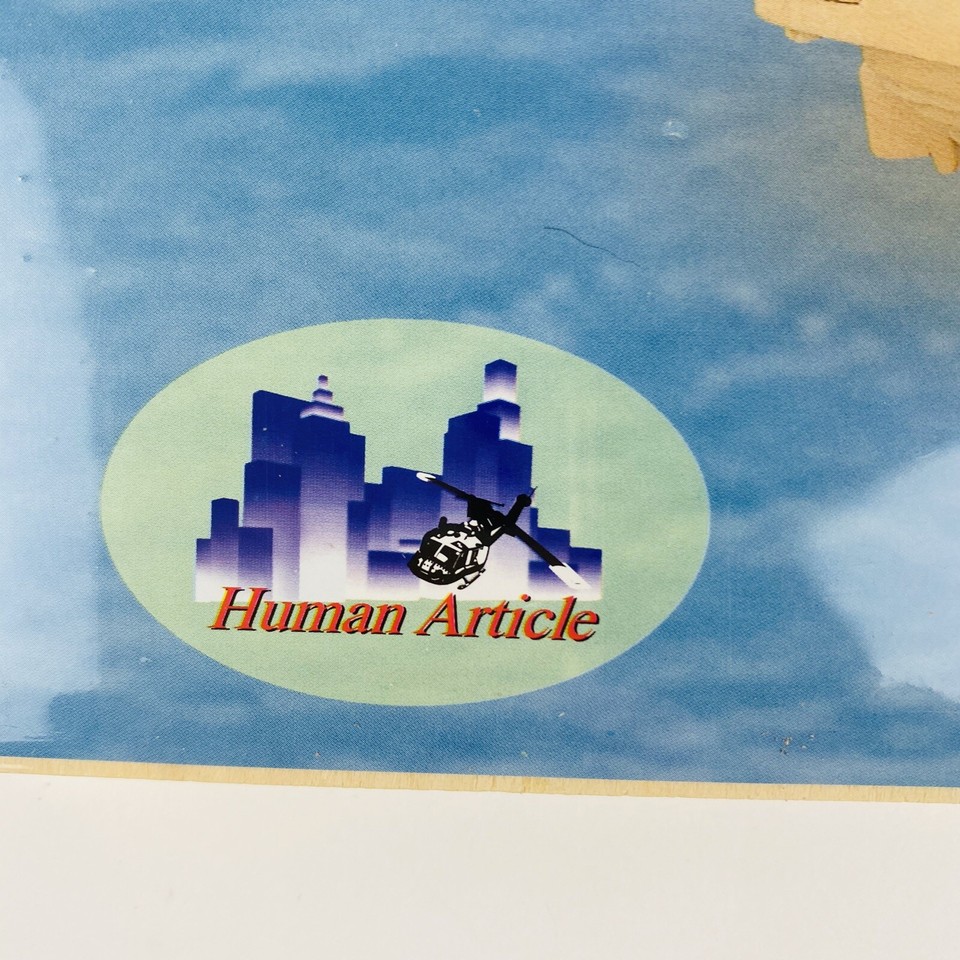 European Sailing Boat Wood Craft Construction Kit PO49 3D Building Kit