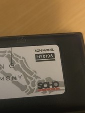 Suzuki Strands of Harmony Diatonic Harmonica Black Silver Metal w/ Case