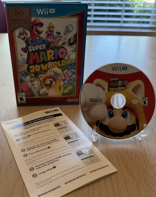 Nintendo Super Mario 3D World Nintendo Selects Wii U CLEANED/TESTED