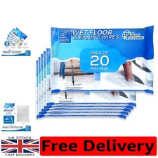 Unscented Wet Wipes for Floors - Perfect for Laminate, Tile, and Wood, 120 Count