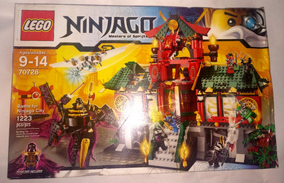 LEGO 70728 NINJAGO Battle for Ninjago City - New in Sealed Box
