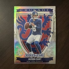 Panini Rookies & Stars Crusade Jaxson Dart #11 Rookie Prizm New York Giants 2025
