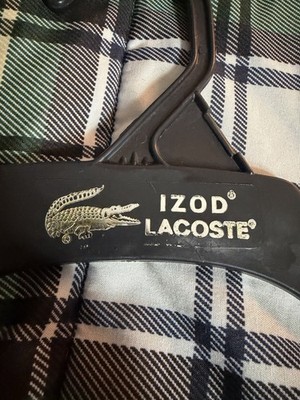 RARE Preppy 80 s Izod Lacoste Golf Tennis Plastic Golf Shirt Coat Clothes Hange