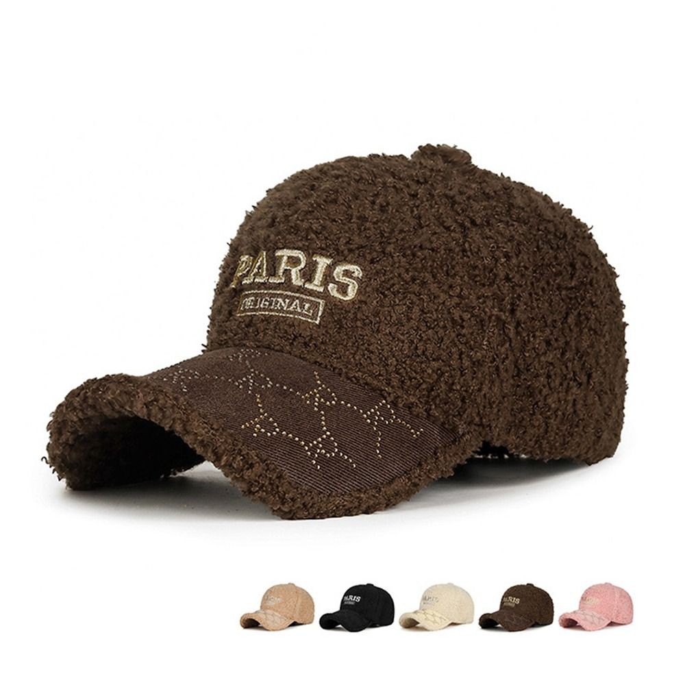 APL Cappellino baseball ricamo lettere inverno camionista cappelli da donna