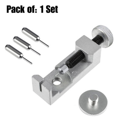 2 Sets Watch Link Remover kit Watch Band Tool Metal Adjustable Watch Band Strap