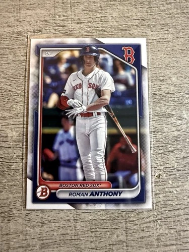 Roman Anthony 2024 Topps Bowman Baseball Prospect Card # BP-22 Boston Red Sox RC