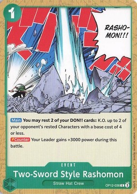  Two-Sword Style Rashomon OP12-038 - Normal - Legacy of the Master - NM